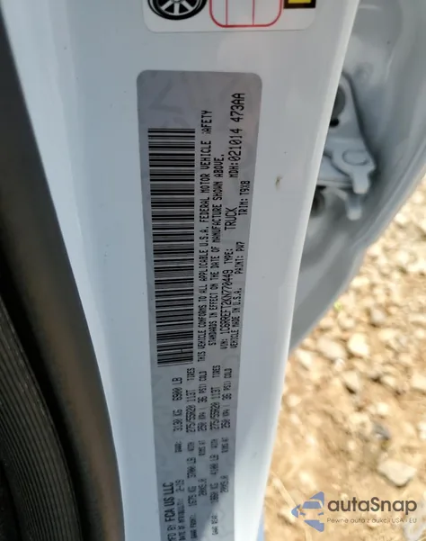2019 Ram 1500 Big Horn/Lone Star from USA, damaged, VIN 1C6RREFT2KN770449